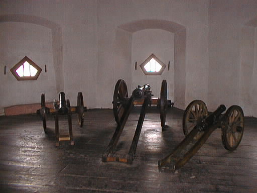 プファルツ城にある大砲