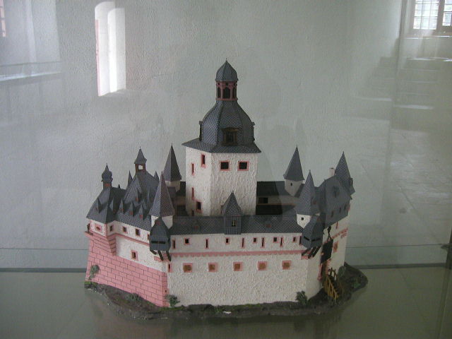プファルツグラーフェンシュタイン城の模型